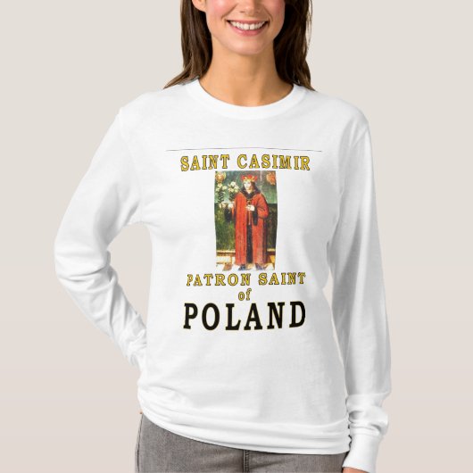 SAINT CASIMIR T-SHIRT (Voorkant)