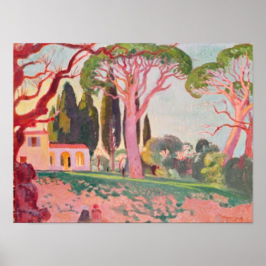 Saint-Cassien Chapel, Cannes, 1922 Poster (Voorkant)
