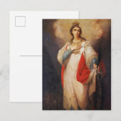 Saint Catherine Briefkaart (Voorkant / Achterkant)