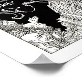 Saint Catherine Disputing the 50 Filosophers Poster (Hoek)