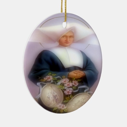 Saint Catherine Laboure Keramisch Ornament (Rechts)