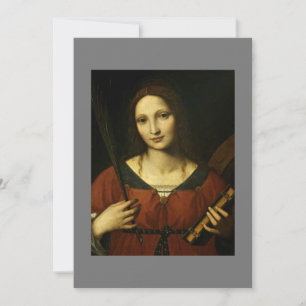 Saint Catherine of Alexandria (Bernardino Luini) Kaart