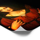 Saint Catherine of Alexandria (Bernardino Luini) Poster (Hoek)