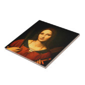 Saint Catherine of Alexandria (Bernardino Luini) Tegeltje (Zijkant)