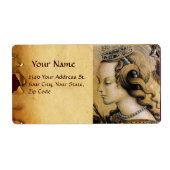 Saint Catherine of Alexandria Etiket (Voorkant)