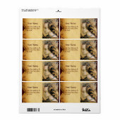 Saint Catherine of Alexandria Etiket (Full Sheet)