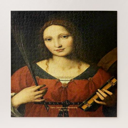 Saint Catherine of Alexandria Legpuzzel (Verticaal)
