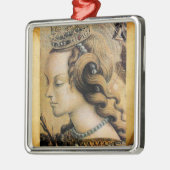 Saint Catherine of Alexandria Metalen Ornament (Links)