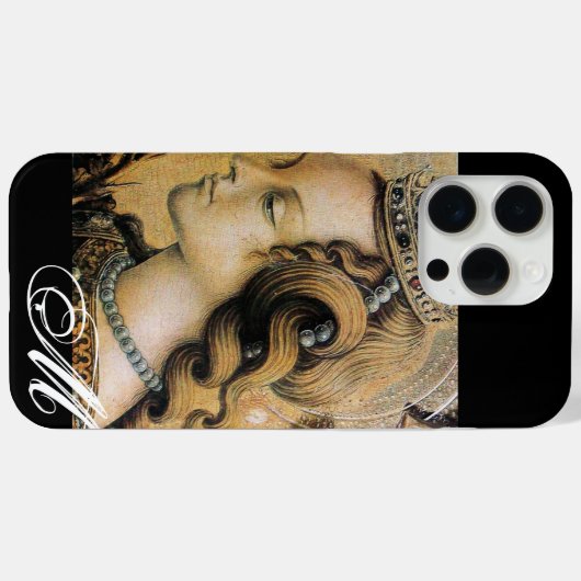 Saint Catherine of Alexandria Monogram Case-Mate iPhone Case (Achterkant (horizontaal))