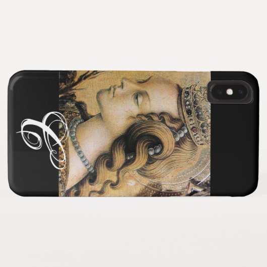 Saint Catherine of Alexandria Monogram Case-Mate iPhone Case (Achterkant (horizontaal))