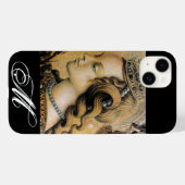Saint Catherine of Alexandria Monogram Case-Mate iPhone Case (Achterkant (horizontaal))