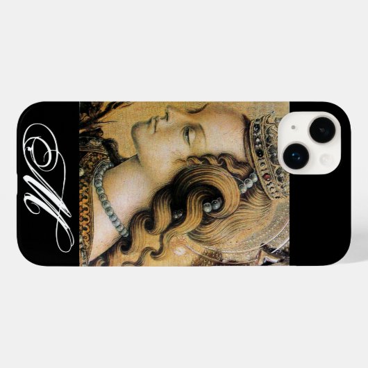 Saint Catherine of Alexandria Monogram Case-Mate iPhone Case (Achterkant (horizontaal))