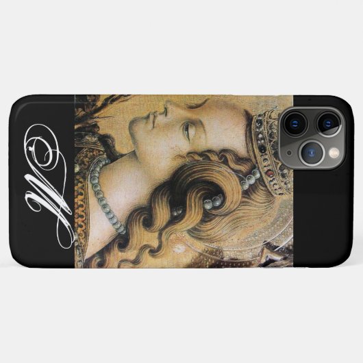 Saint Catherine of Alexandria Monogram Case-Mate iPhone Case (Achterkant (horizontaal))