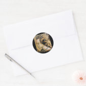 Saint Catherine of Alexandria Ronde Sticker (Envelop)