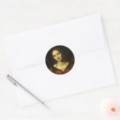 Saint Catherine of Alexandria Ronde Sticker (Envelop)