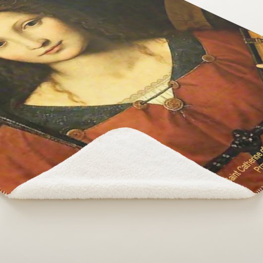 Saint Catherine of Alexandria Sherpa Deken (3/4)