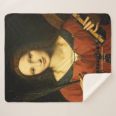 Saint Catherine of Alexandria Sherpa Deken (Voorkant (horizontaal))