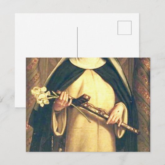 Saint Catherine Of Siena Briefkaart (Voorkant / Achterkant)