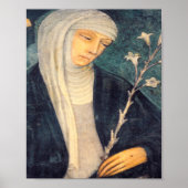 Saint Catherine Of Siena Poster (Voorkant)