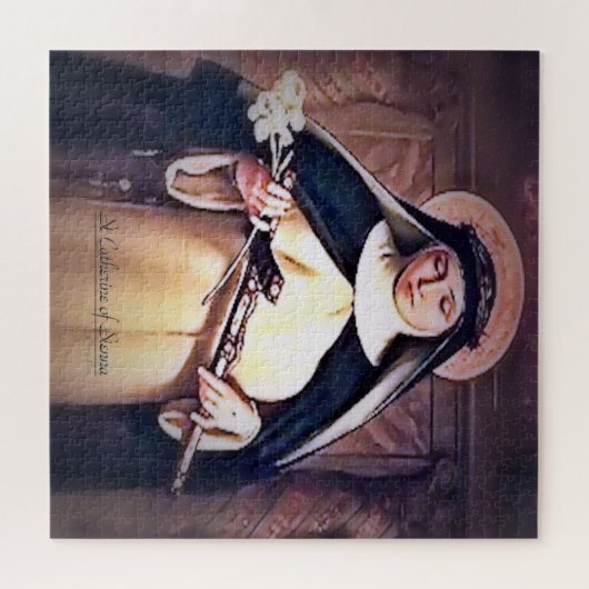 Saint Catherine of Sienna Legpuzzel (Horizontaal)