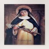 Saint Catherine of Sienna Legpuzzel (Verticaal)