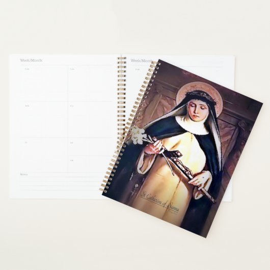 Saint Catherine of Sienna Planner (Display)
