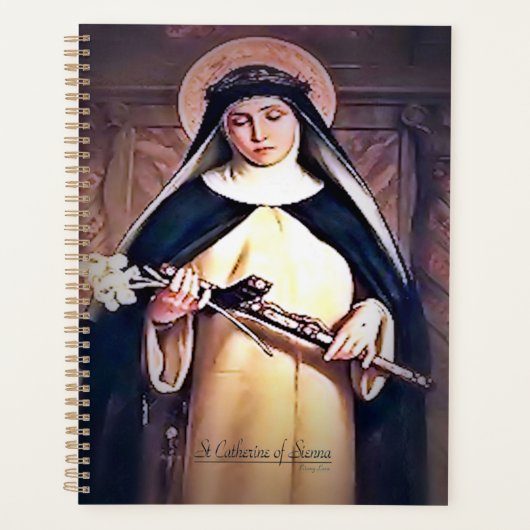 Saint Catherine of Sienna Planner (Voorkant)