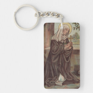 Saint Catherine of Sienna Sleutelhanger