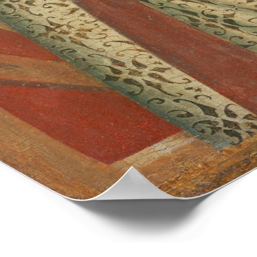 Saint Catherine, Pietro Lorenzetti Fine Art Poster (Hoek)