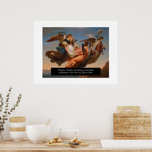 Saint Catherine Poster (Keuken)