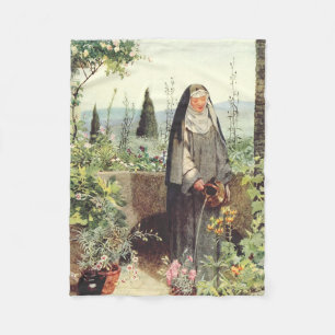 Saint Catherine Siena Fleece Deken