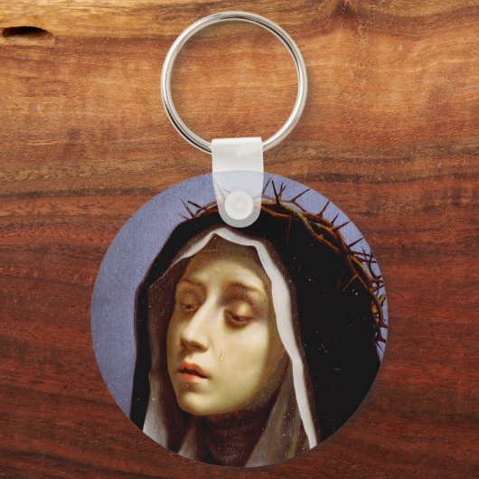 Saint Catherine Siena Sleutelhanger (Voorkant)