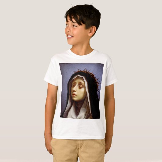 Saint Catherine Siena T-shirt (Voorkant volledig)