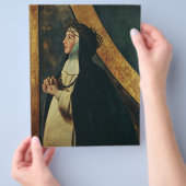 Saint Catherine Siena van Juan Bautista Maino Flyer (Hand)