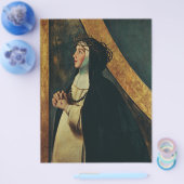 Saint Catherine Siena van Juan Bautista Maino Flyer (Enkel)