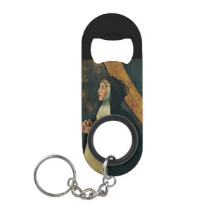 Saint Catherine Siena van Juan Bautista Maino Mini Flessenopener