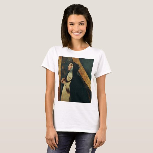 Saint Catherine Siena van Juan Bautista Maino T-shirt (Voorkant volledig)
