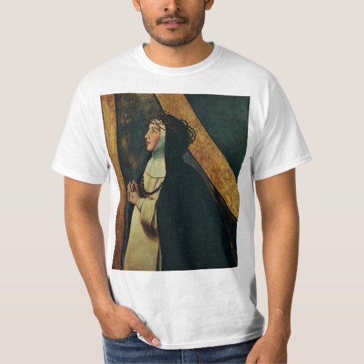 Saint Catherine Siena van Juan Bautista Maino T-shirt (Voorkant)