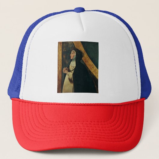 Saint Catherine Siena van Juan Bautista Maino Trucker Pet (Voorkant)