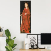 Saint Catherine - Starck Triptych Fine Art Poster (Thuiskantoor)