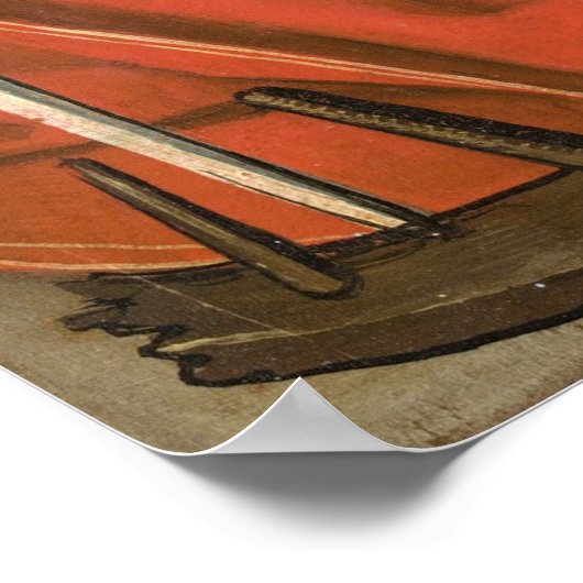 Saint Catherine - Starck Triptych Fine Art Poster (Hoek)