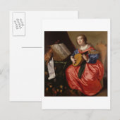 Saint Cecilia Briefkaart (Voorkant / Achterkant)