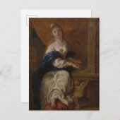 Saint Cecilia | c.1700 (olie op papier) Briefkaart (Voorkant / Achterkant)