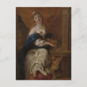 Saint Cecilia | c.1700 (olie op papier) Briefkaart (Voorkant)