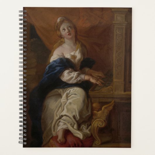 Saint Cecilia | c.1700 (olie op papier) Planner (Voorkant)