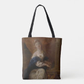 Saint Cecilia | c.1700 (olie op papier) Tote Bag (Achterkant)