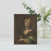 Saint Cecilia door Anonymous Briefkaart (Staand voorkant)