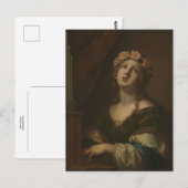 Saint Cecilia door Anonymous Briefkaart (Voorkant / Achterkant)