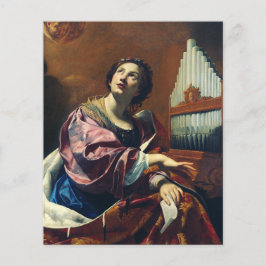 Saint Cecilia door Simon Vouet