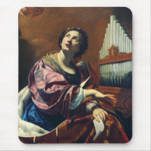 Saint Cecilia door Simon Vouet